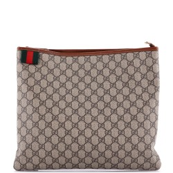 Web Loop Flat Messenger GG Coated Canvas Large