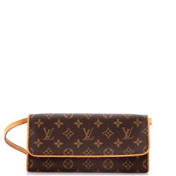 Twin Handbag Monogram Canvas GM