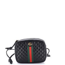 Trapuntata Camera Bag Quilted Leather Mini