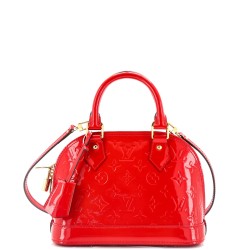 Alma Handbag Monogram Vernis BB