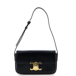 Triomphe East-West Shoulder Bag Smooth Calfskin
