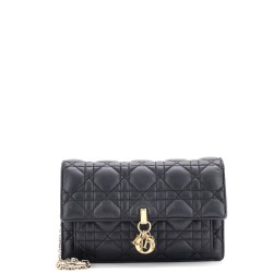 Miss Dior Charms Chain Pouch Cannage Quilt Lambskin