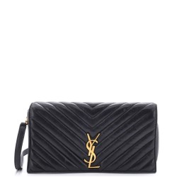 Kate 99 Flap Bag Chevron Leather Medium