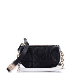 Vibe Hobo Cannage Quilt Lambskin Mini