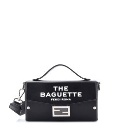 x Marc Jacobs Baguette Soft Trunk Bag Printed Leather