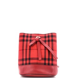 Overdyed Bucket Bag Horseferry Check Canvas Baby