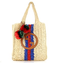 Blondie NM Open Tote Raffia Small