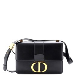 30 Montaigne Flap Bag Leather