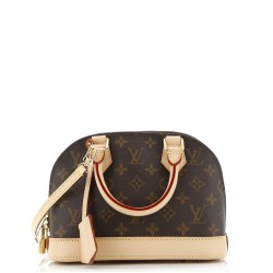 Alma Handbag Monogram Canvas BB