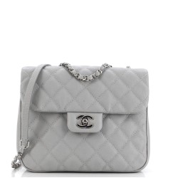 Urban Companion Flap Bag Quilted Caviar Small