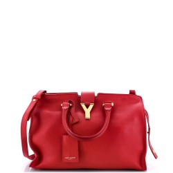 Classic Y Cabas Leather Small