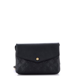 Twice Handbag Monogram Empreinte Leather