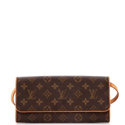 Twin Handbag Monogram Canvas GM