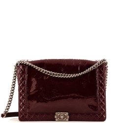 Reverso Boy Flap Bag Patent Large