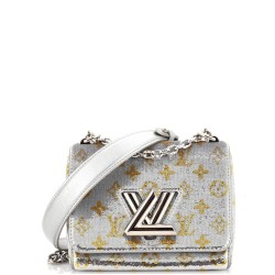 Twist Handbag Monogram Sequins PM