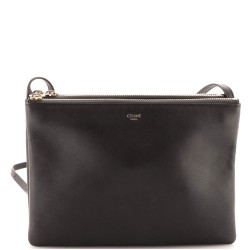 Trio Crossbody Bag Leather Large