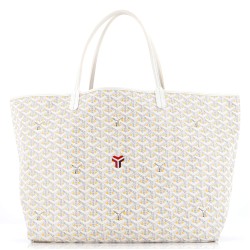 Saint Louis Tote Claire Voie Coated Canvas GM