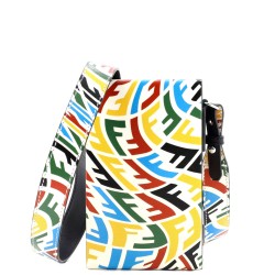 Vertical Box Crossbody Bag Vertigo Zucca Leather