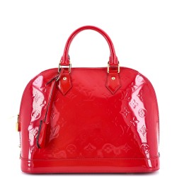 Alma Handbag Monogram Vernis PM