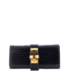 Medor Clutch Shiny Alligator 23