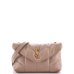 Loulou Puffer Shoulder Bag Quilted Leather Mini