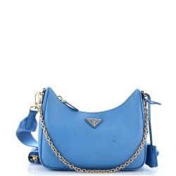 Re-Edition 2005 Shoulder Bag Saffiano Leather Small