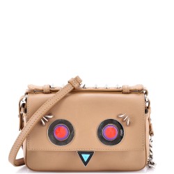 Hypnoteyes Double Baguette Crossbody Bag Leather Micro
