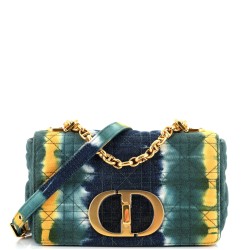 Caro Bag Cannage Quit Tie Dye Denim Medium
