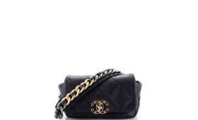 19 Belt Bag Quilted Leather
