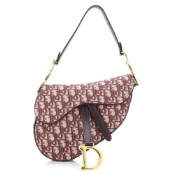 Saddle Handbag Oblique Canvas Medium