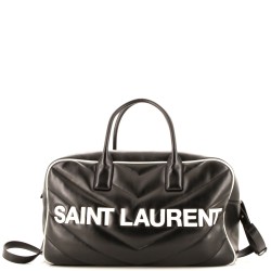 Miles Bowling Bag Matelasse Chevron Leather