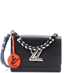 Braided Handle Twist Bag Epi Leather MM