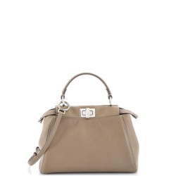 Peekaboo Bag Leather Mini