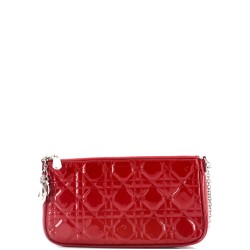 Wallet on Chain Pouch Cannage Quilt Patent