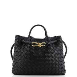Andiamo Top Handle Bag Intrecciato Nappa Small