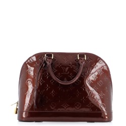 Alma Handbag Monogram Vernis PM