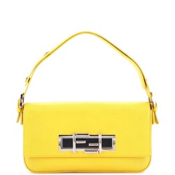 3Baguette Shoulder Bag Calfskin