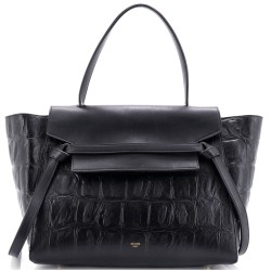 Belt Bag Crocodile Embossed Leather Medium