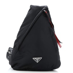 New Vela Sling Backpack Studded Tessuto
