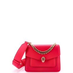Serpenti Forever Maxi Chain Crossbody Bag Leather Small