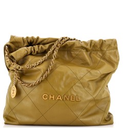 22 Chain Hobo Quilted Calfskin Medium