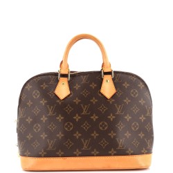 Vintage Alma Handbag Monogram Canvas PM