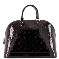 Alma Handbag Monogram Vernis GM