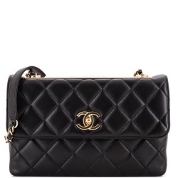 Trendy CC Flap Bag Quilted Lambskin Medium