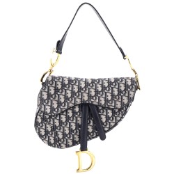 Saddle Handbag Oblique Canvas Medium