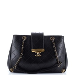 Around The Corner Shopping Tote Quilted Lambskin Medium