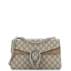Dionysus Bag GG Coated Canvas and Leather Small