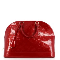 Alma Handbag Monogram Vernis GM
