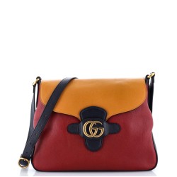 Dahlia Messenger Bag Leather Medium