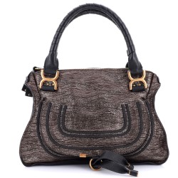 Marcie Shoulder Bag Leather with Embellished Detail Medium